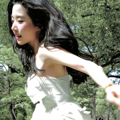 然后，她找到了我